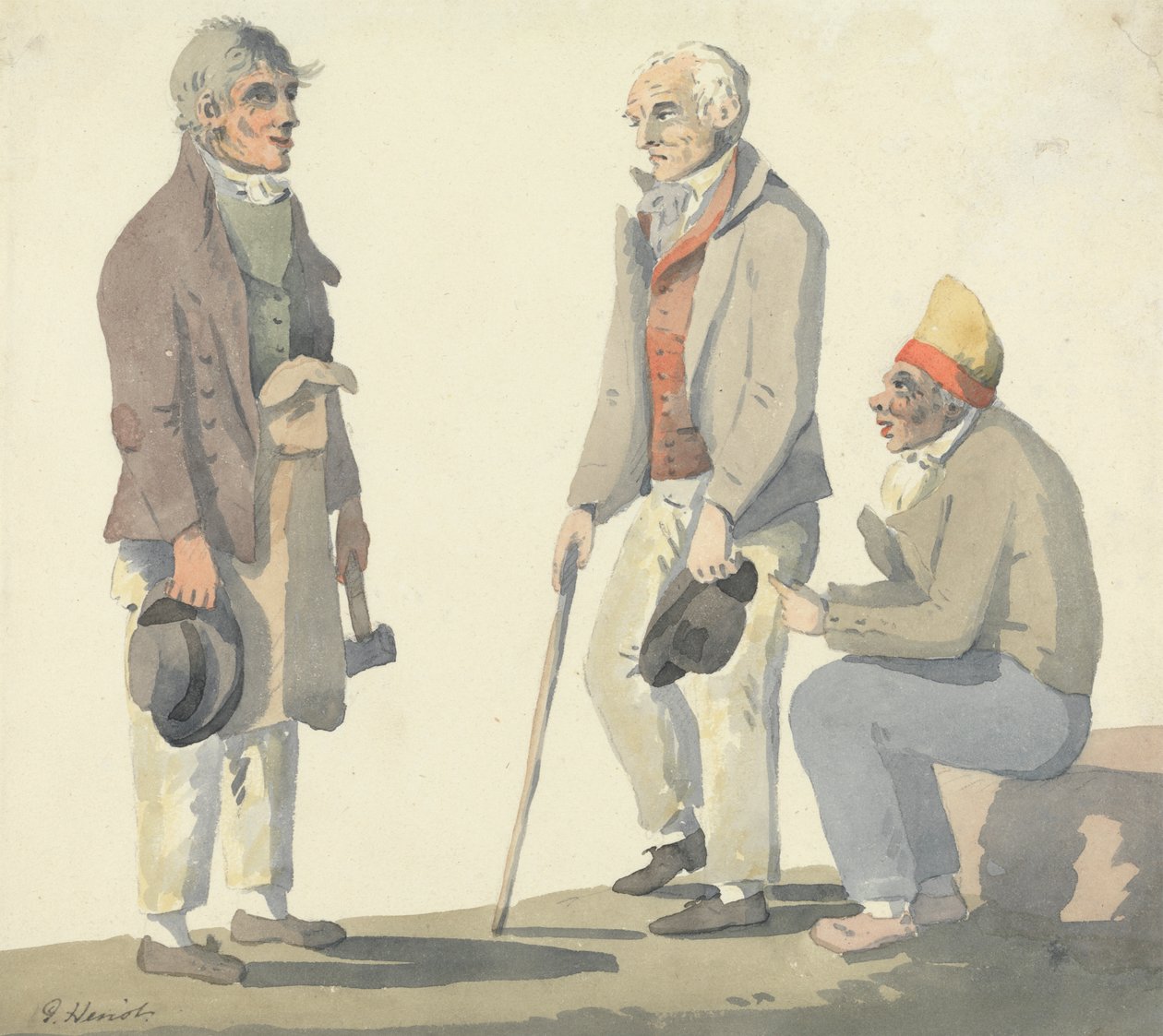 Kanadensiska figurstudier av George Heriot