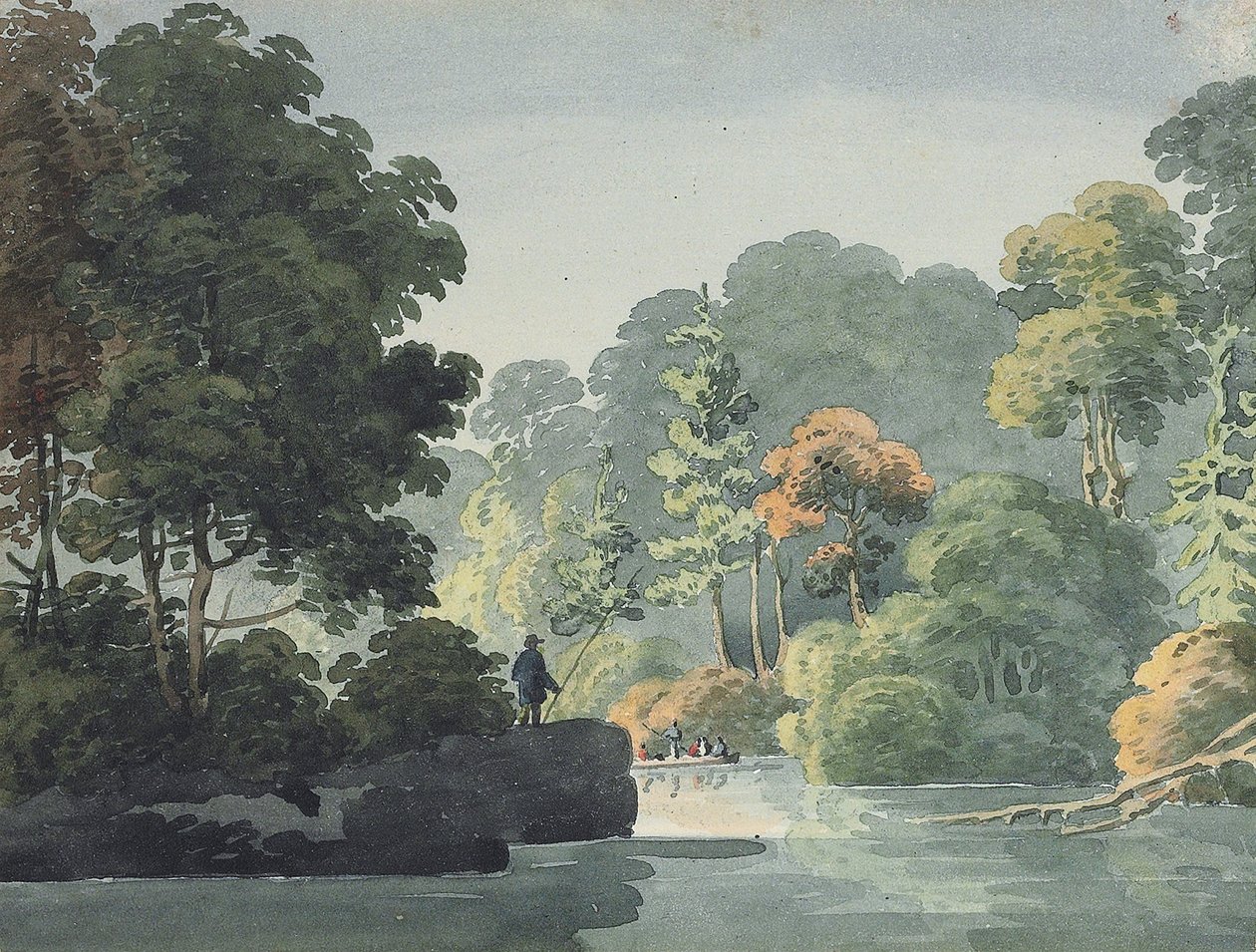 River St. Charles, 1810 av George Heriot