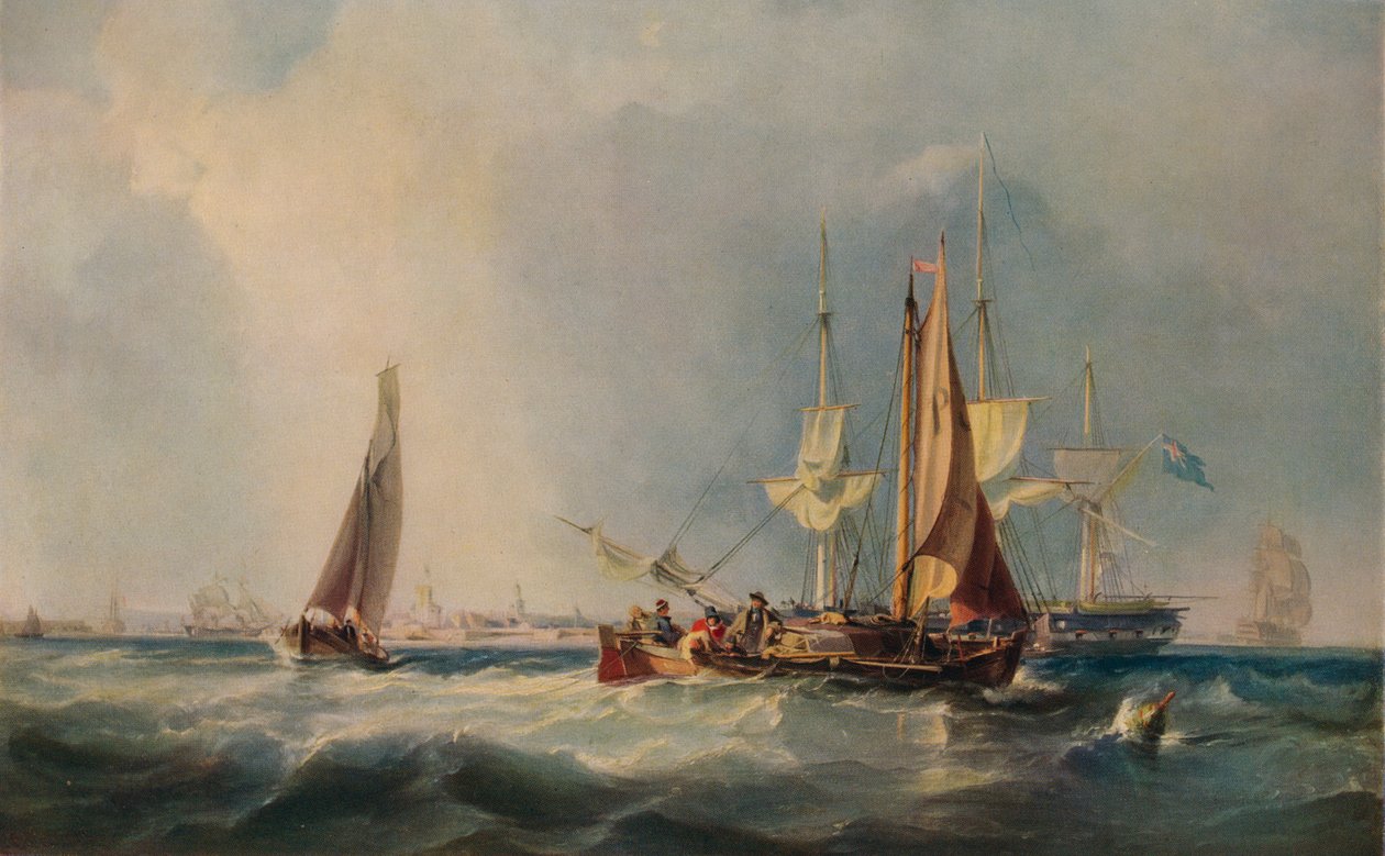Portsmouth, 1839 av George Hyde Chambers