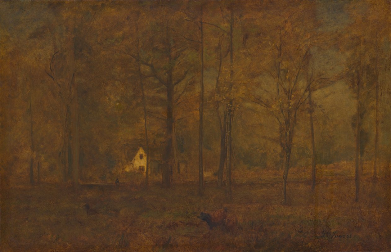 Höstens skogar av George Inness
