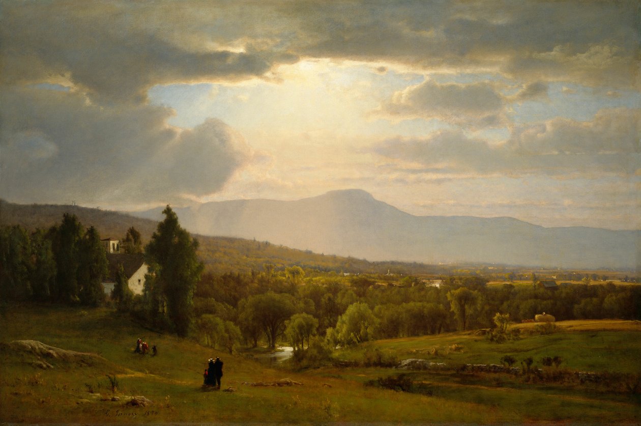 Catskill bergen av George Inness