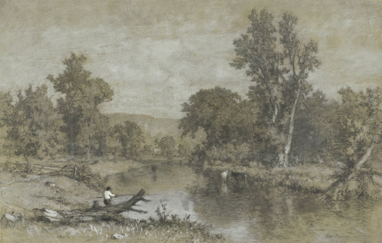 Milton, New York av George Inness