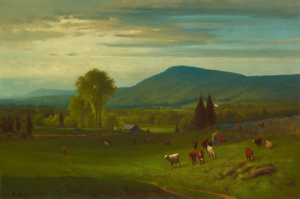 Sommar i Catskills av George Inness