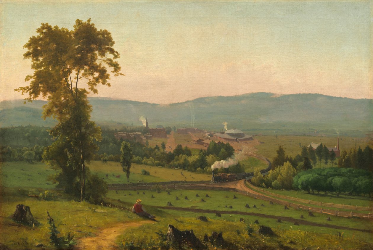 Lackawanna-dalen, ca. 1856. av George Inness