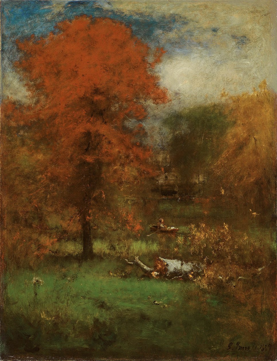 Kvarndammen av George Inness