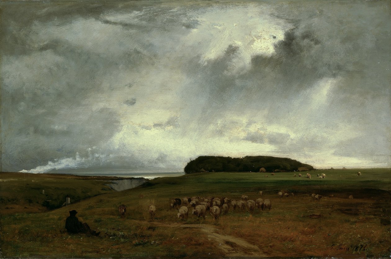 Stormen, 1876. av George Inness