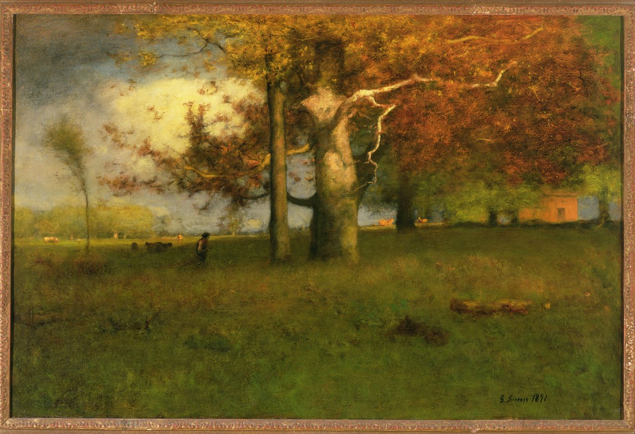 Tidig höst, Montclair av George Jnr. Inness