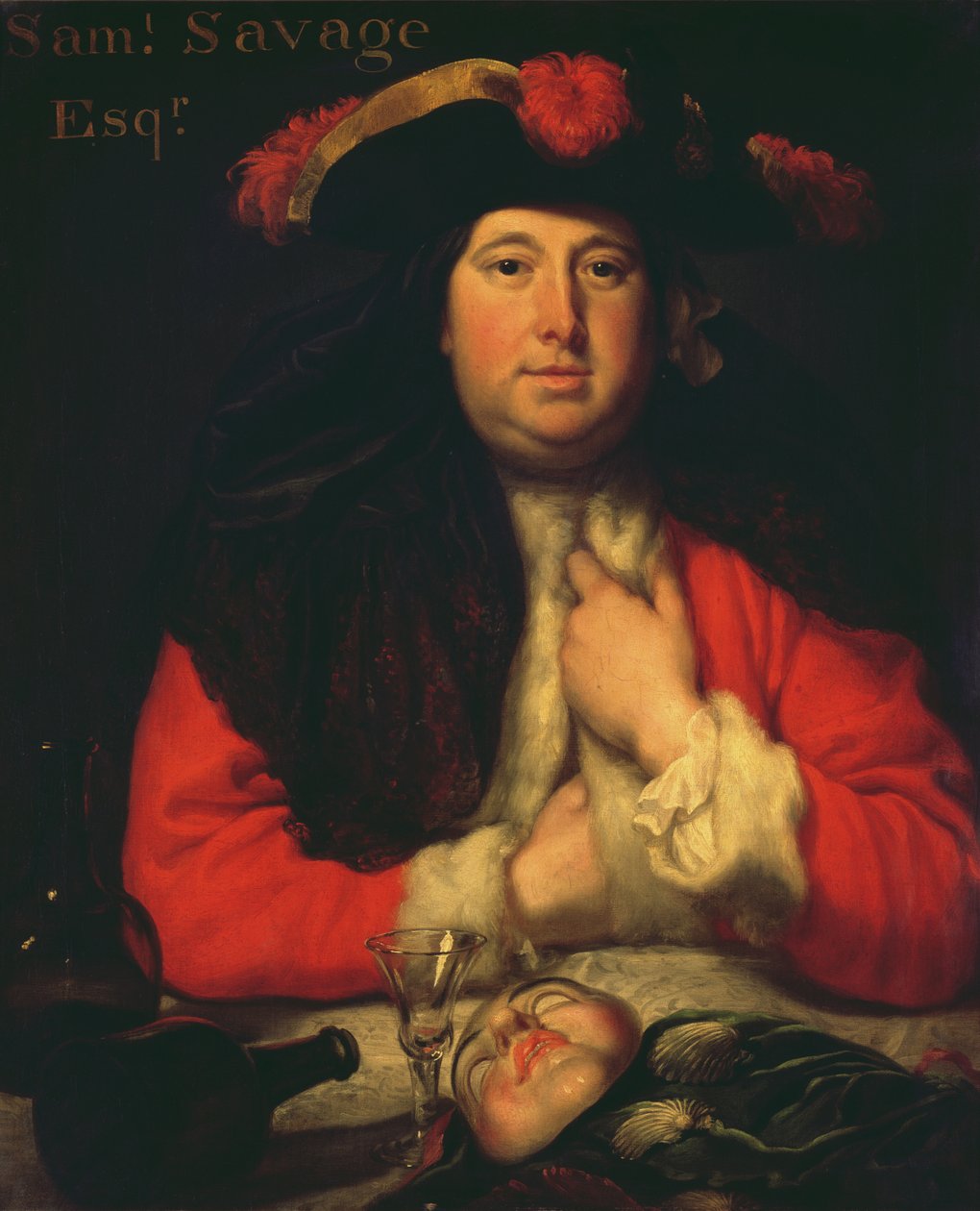 Samuel Savage Esq., 1744 av George Knapton