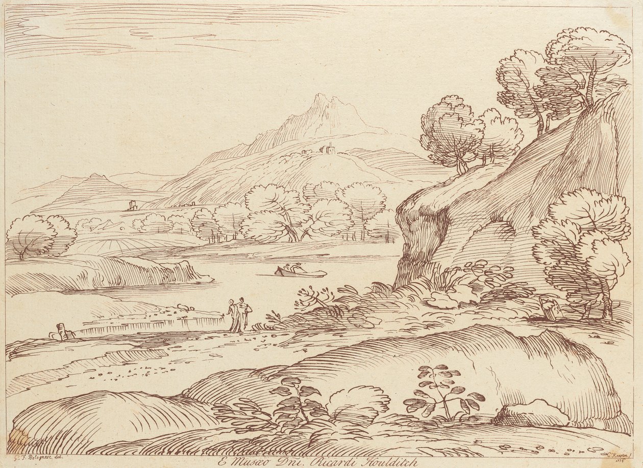 Utan titel: Pastoral scen av George Knapton