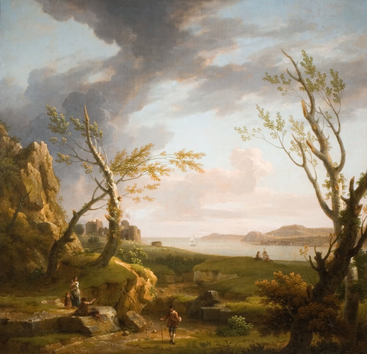 Mynningen av en mynning, 1760. av George Lambert