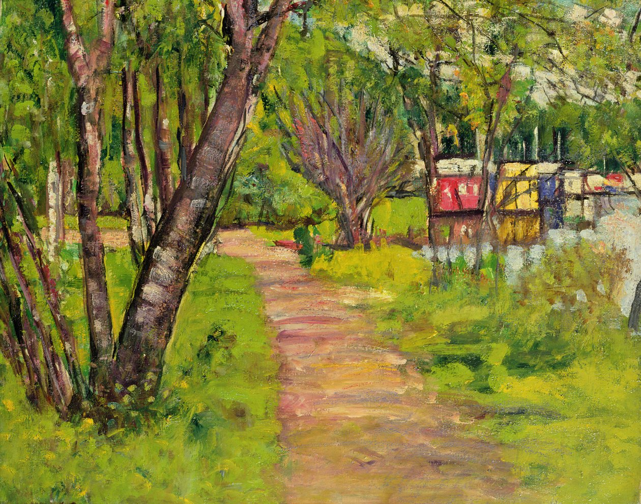 Stigen, Loch Lomond av George Leslie Hunter