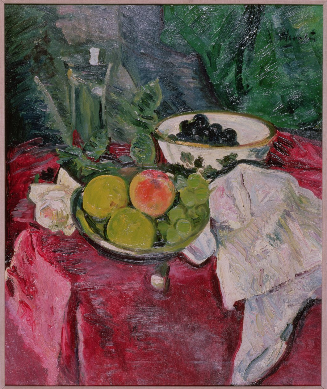 Den röda duken av George Leslie Hunter