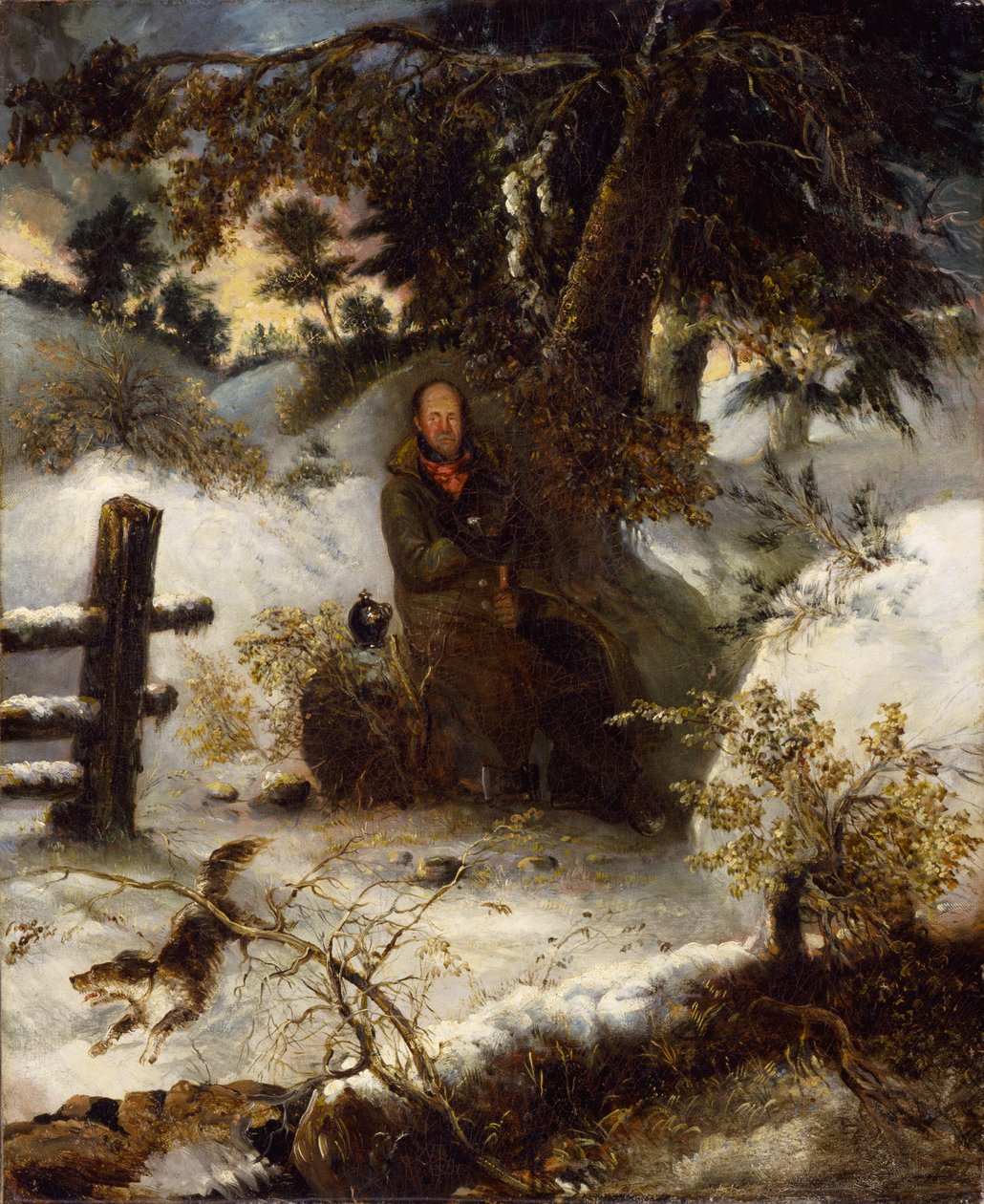 Vedhuggaren, 1838. av George Loring Brown