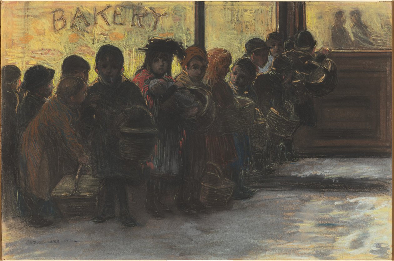 Breadline av George Luks
