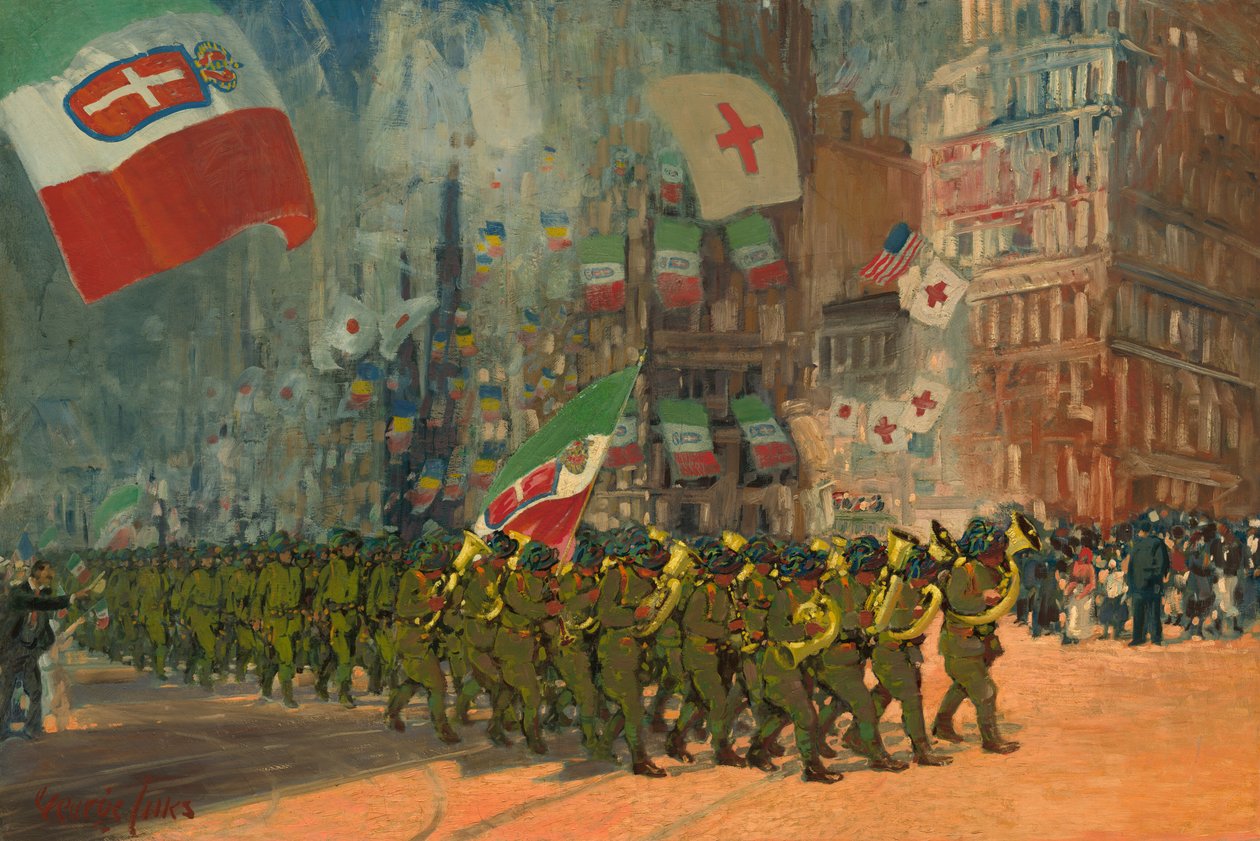 Bersaglieri av George Luks