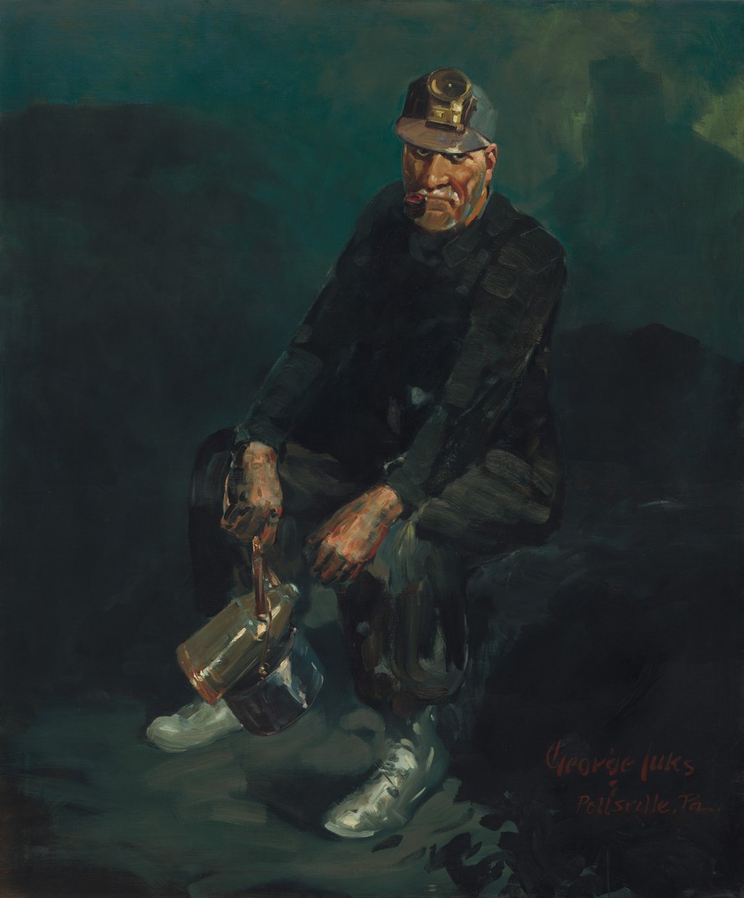 Brandbossen av George Luks