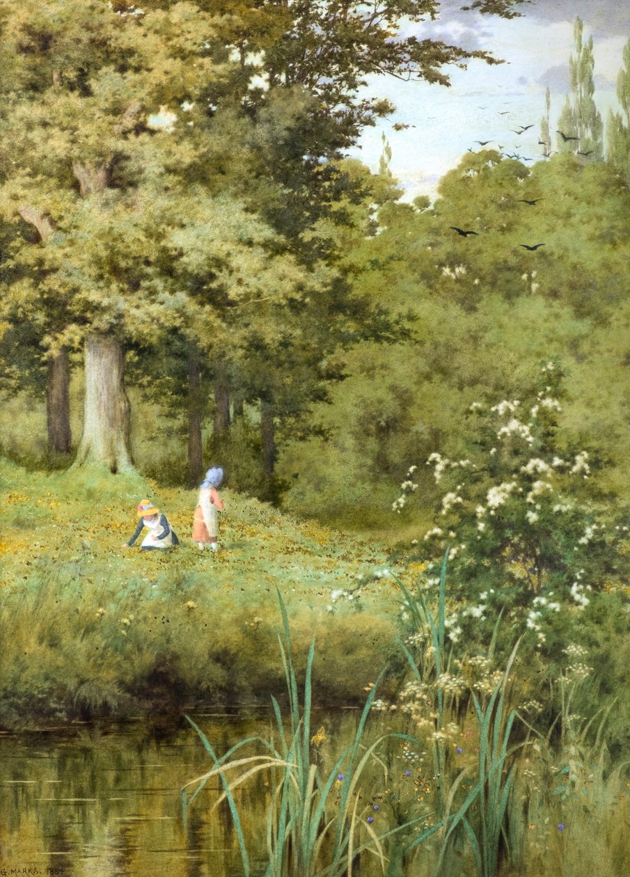 Plocka vilda blommor av George Marks