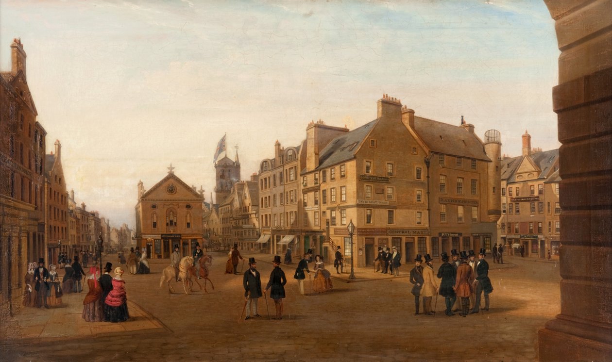 Union Hall, High Street Dundee av George McGillivray