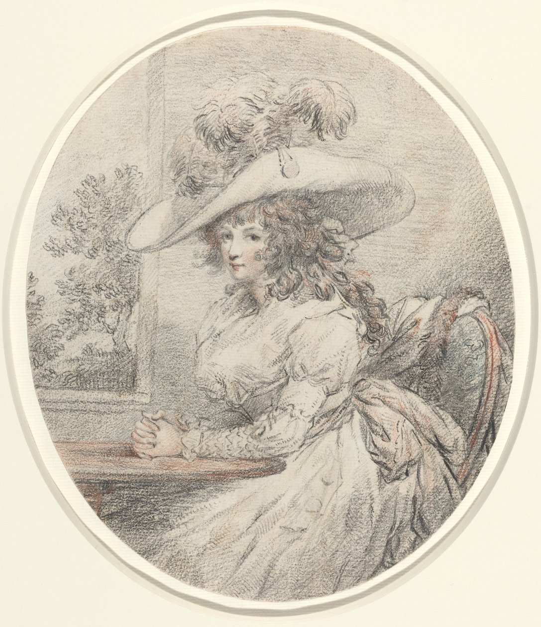 Anne Ward Morland av George Morland