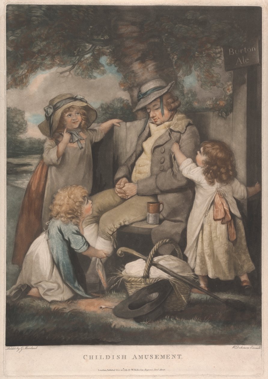 Barnsligt nöje av George Morland