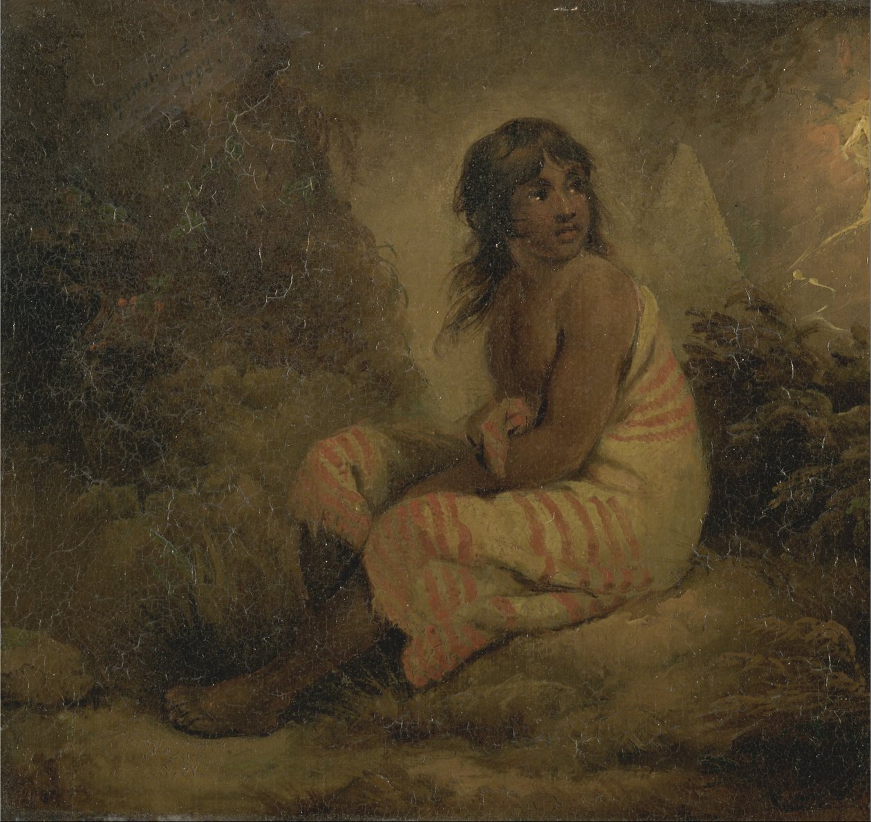 Indisk flicka av George Morland