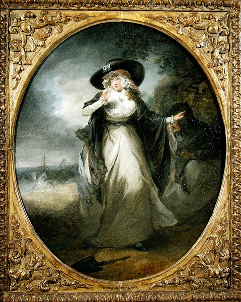 Louisa (olja på duk) av George Morland