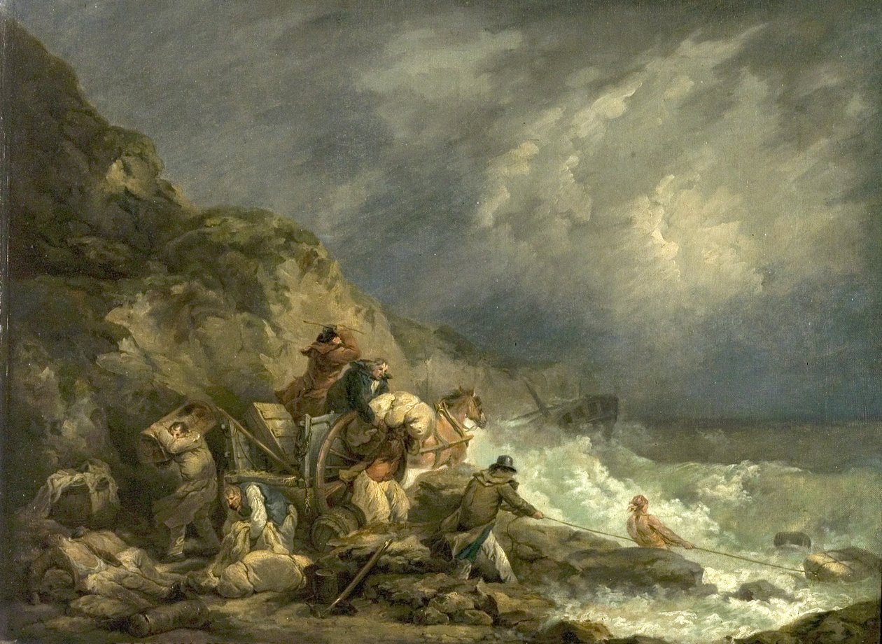 The Wreckers, c.1790 av George Morland