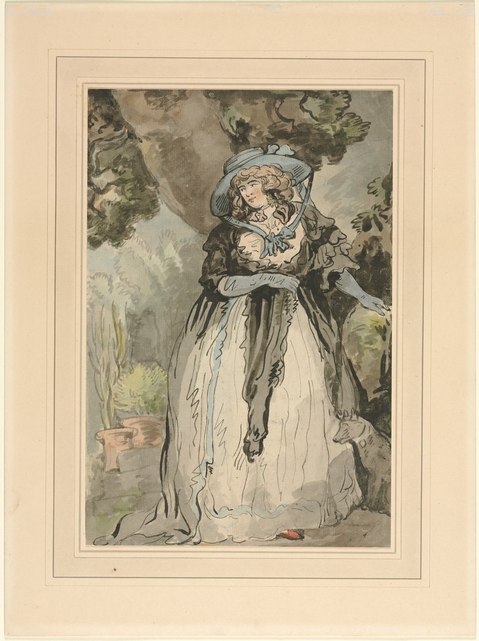 Mrs. Samuel Howitt, 1700-talet. av George Murgatroyd Woodward