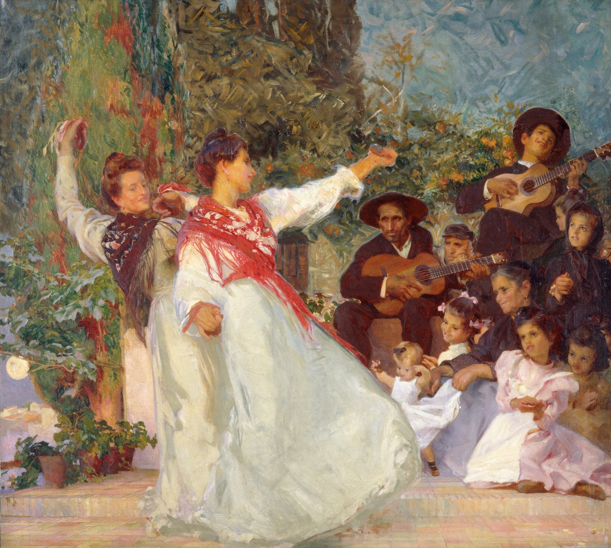 "Spanska dansare", 1895-1933 av George Murray
