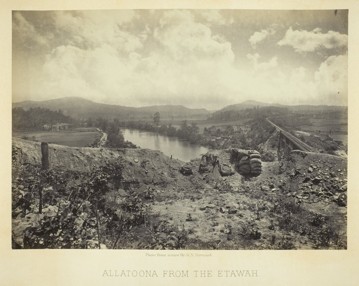 Allatoona från Etawah av George N. Barnard