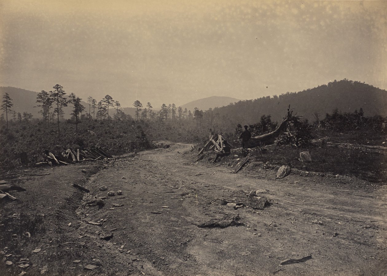 Buzzard Roost, Georgia av George N. Barnard