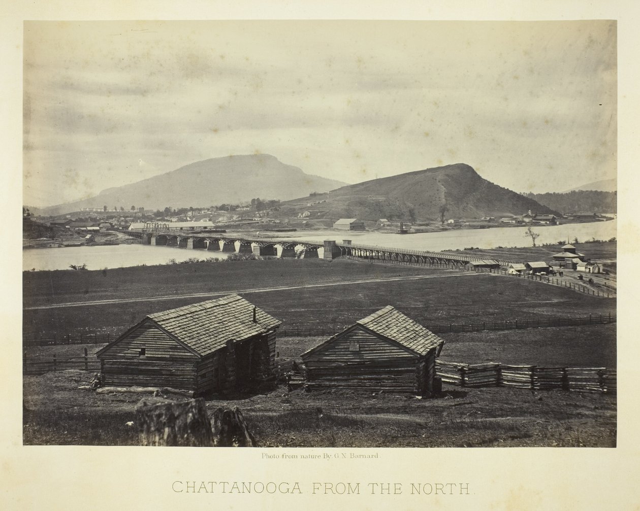Chattanooga från norr av George N. Barnard