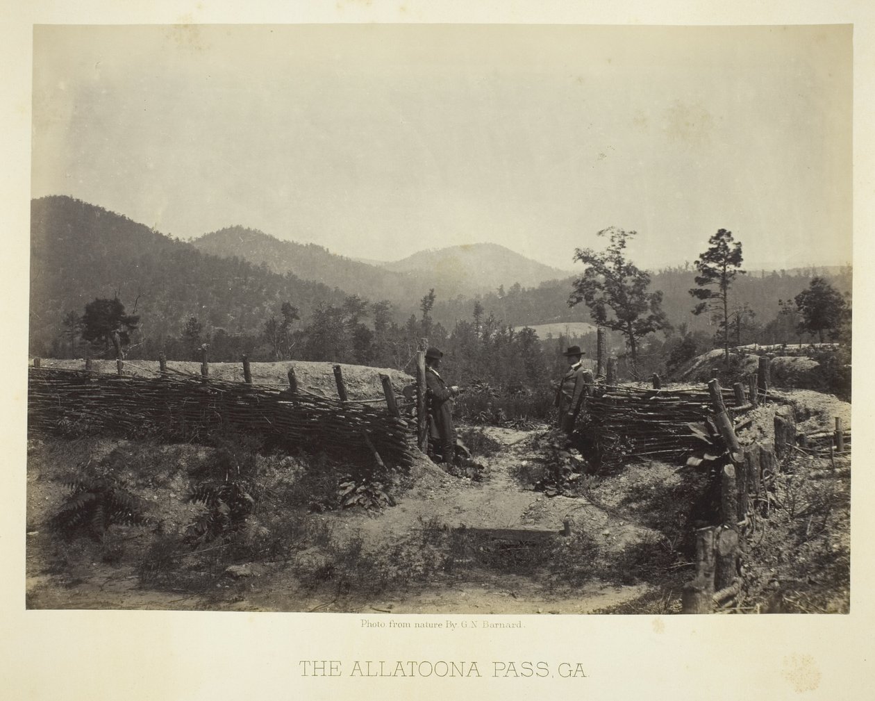 The Allatoona Pass, GA av George N. Barnard