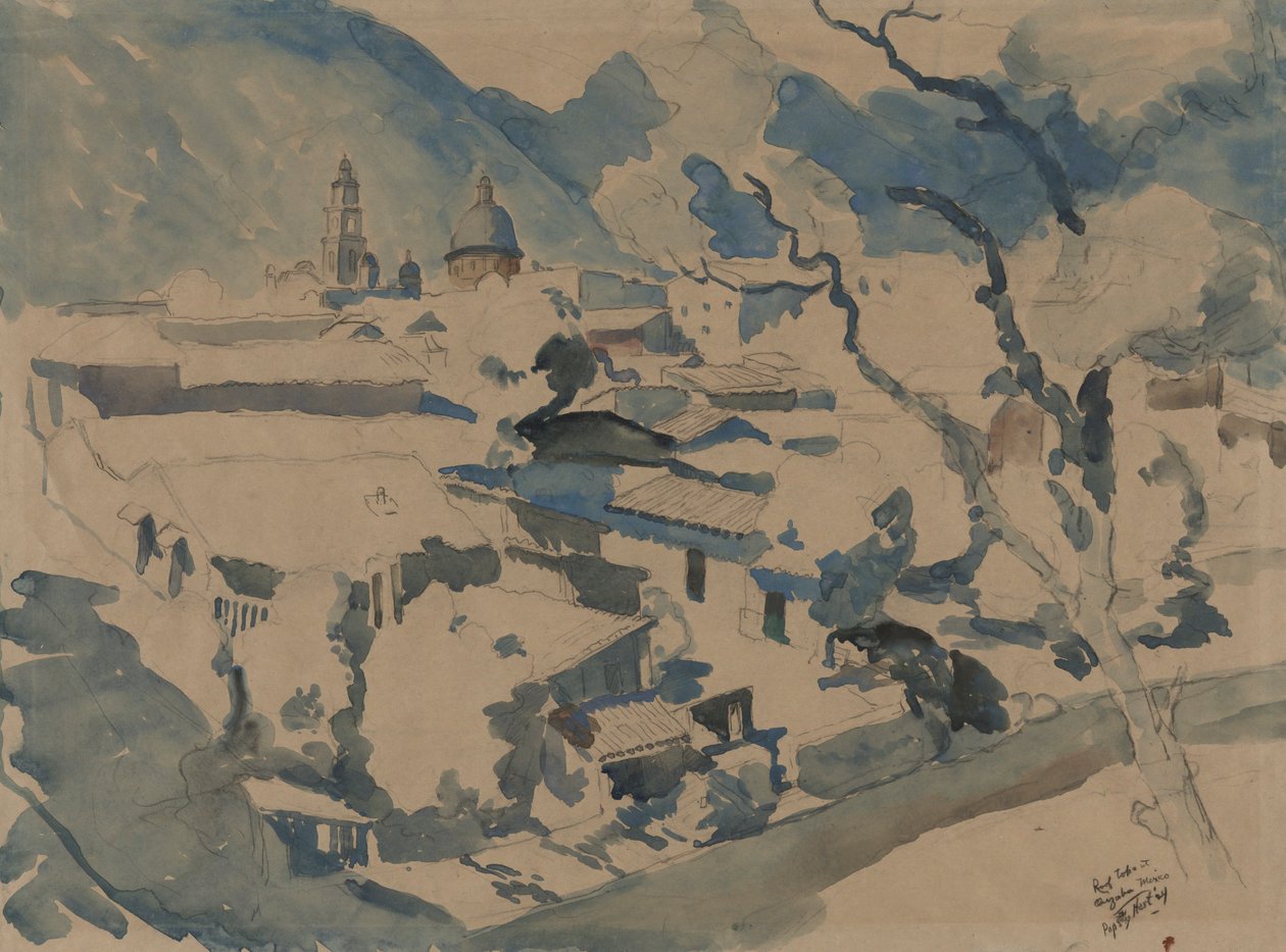 Tak på Orizaba, Mexiko av George Overbury Hart
