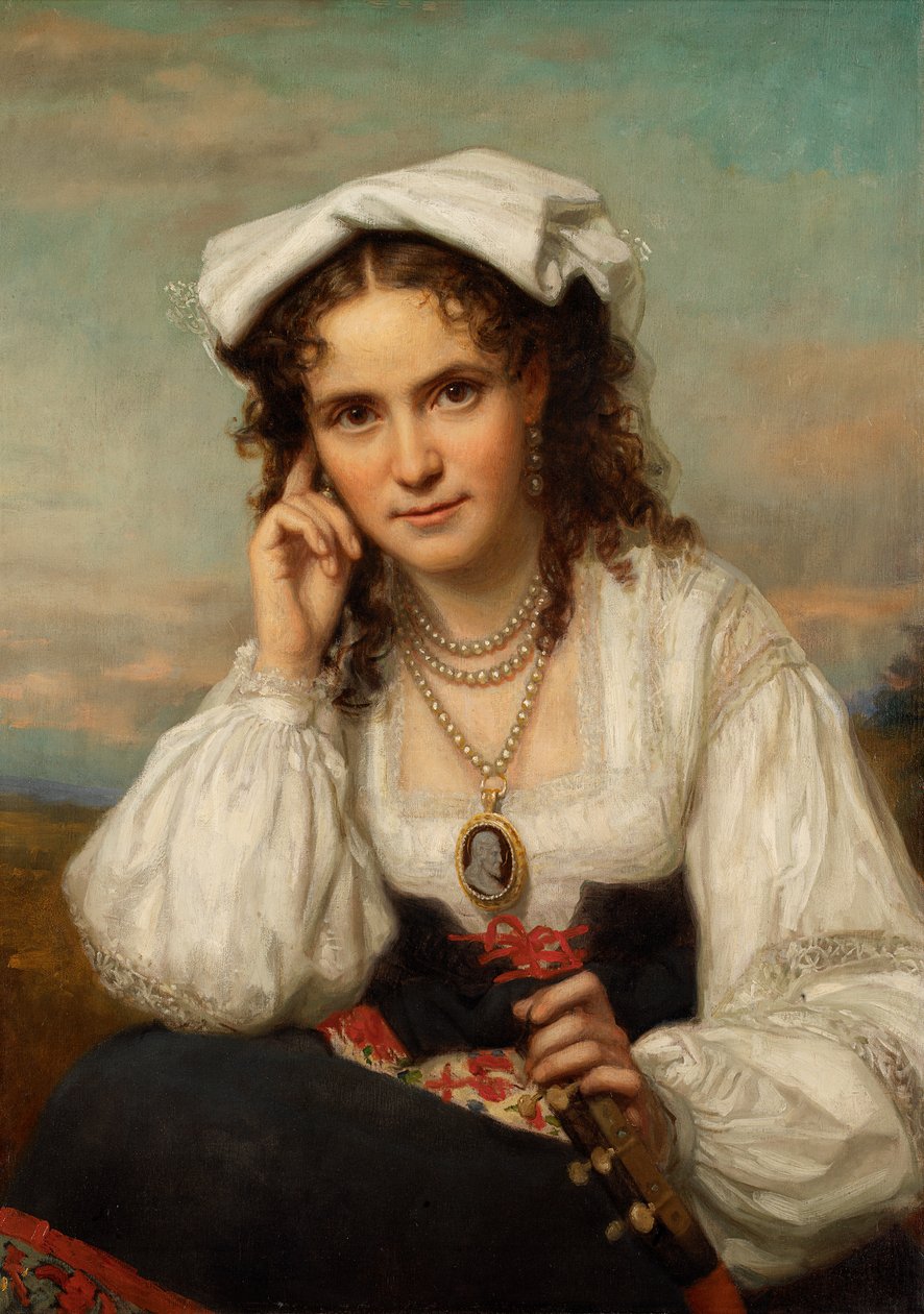 Vinnie Ream, ca. 1870. av George Peter Alexander Healy