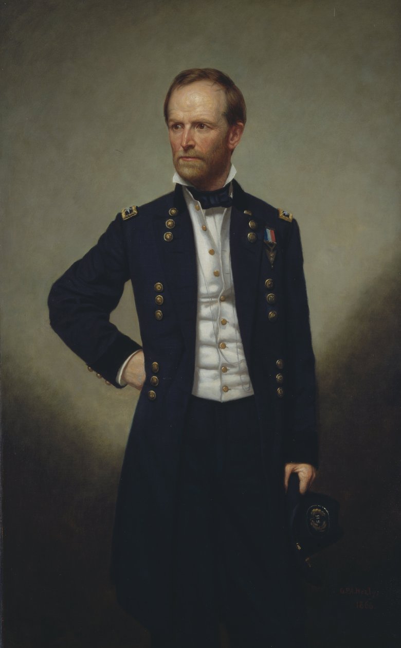 William T. Sherman av George Peter Alexander Healy