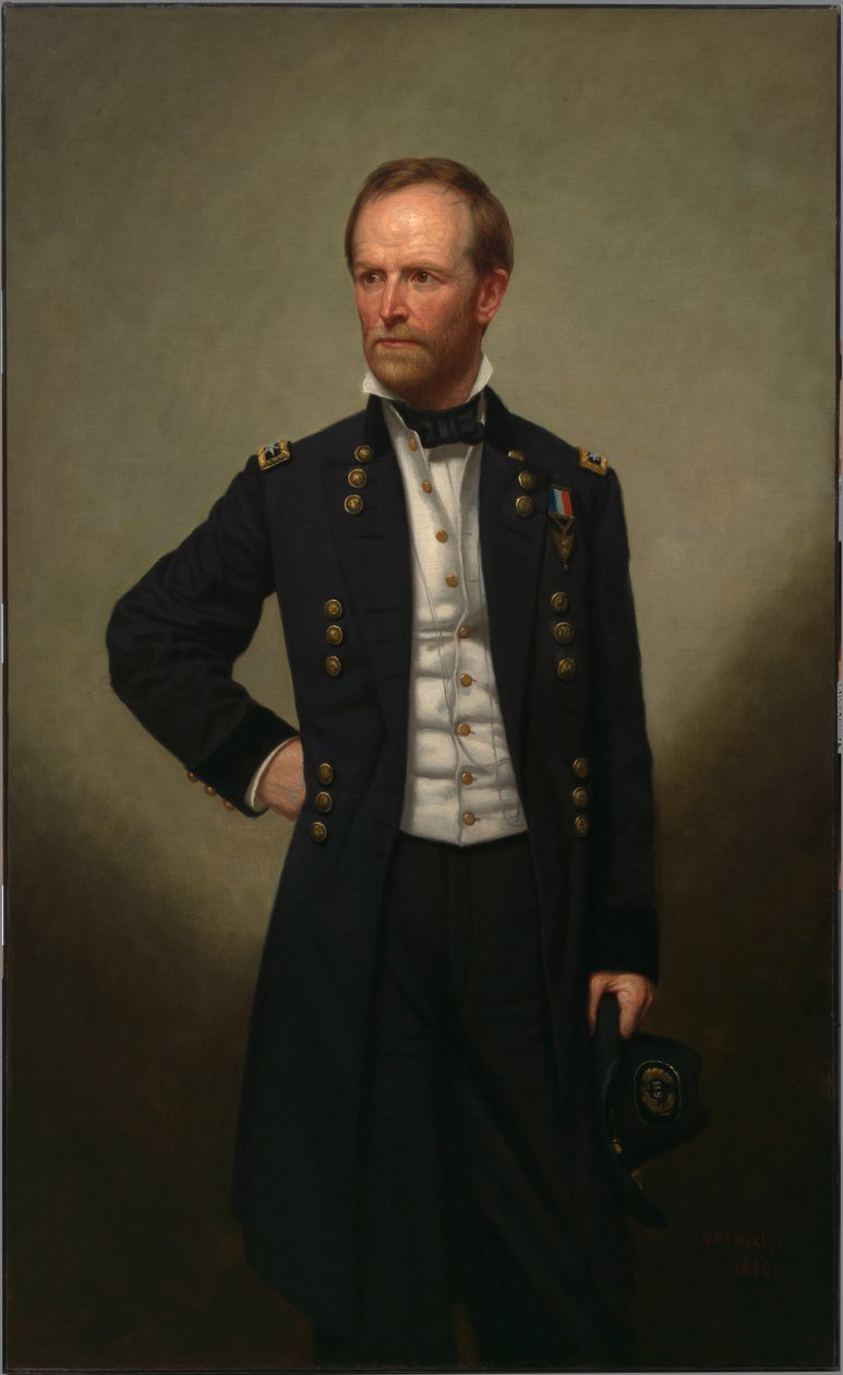 William T. Sherman, 1866. av George Peter Alexander Healy