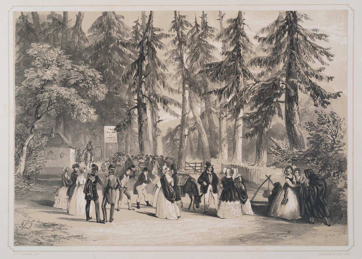 Fancy Fair på Annandale av George Powell Thomas