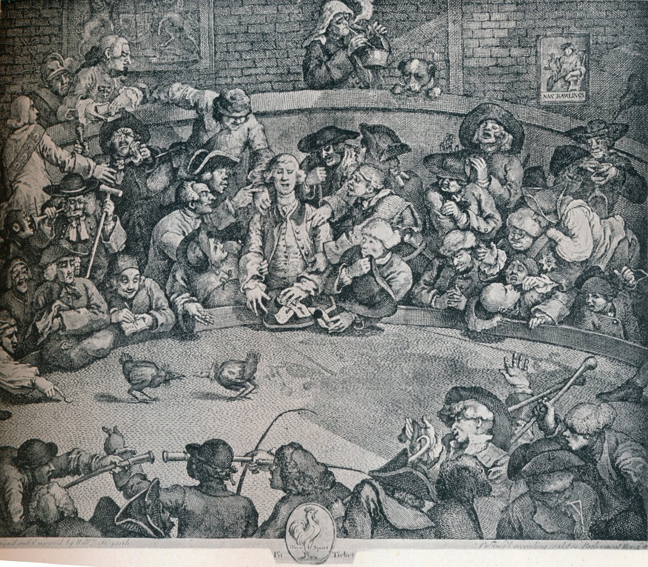 Cock Pit, c1840, 1917 av George Presbury