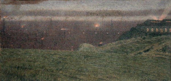 Newcastle från Rabbit Banks av George Price Boyce
