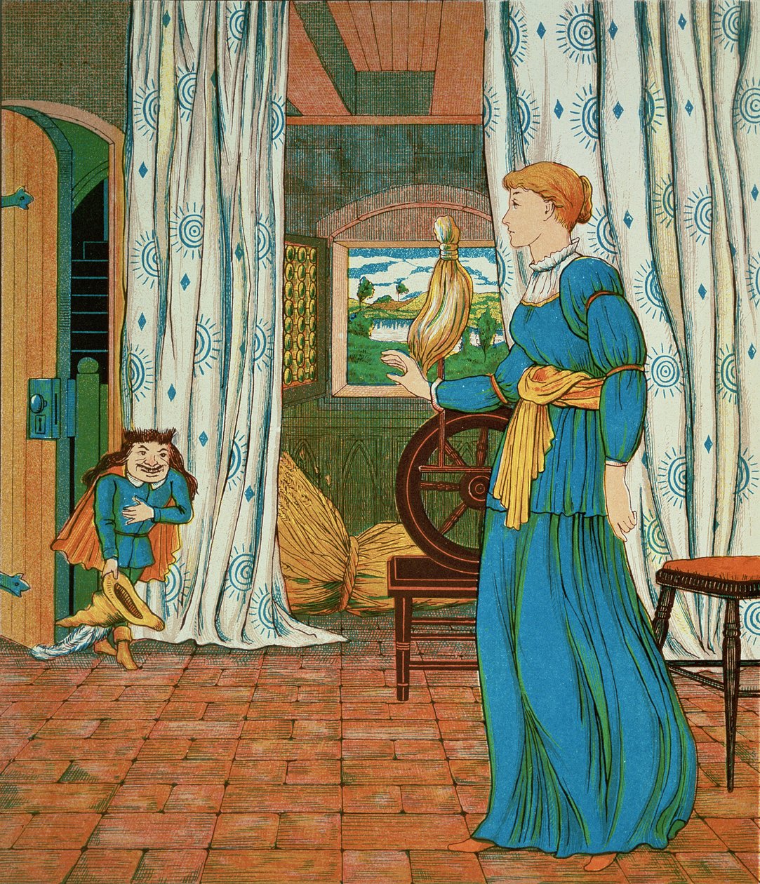 Rumpelstiltskinn med prinsessan av George R. Halkett