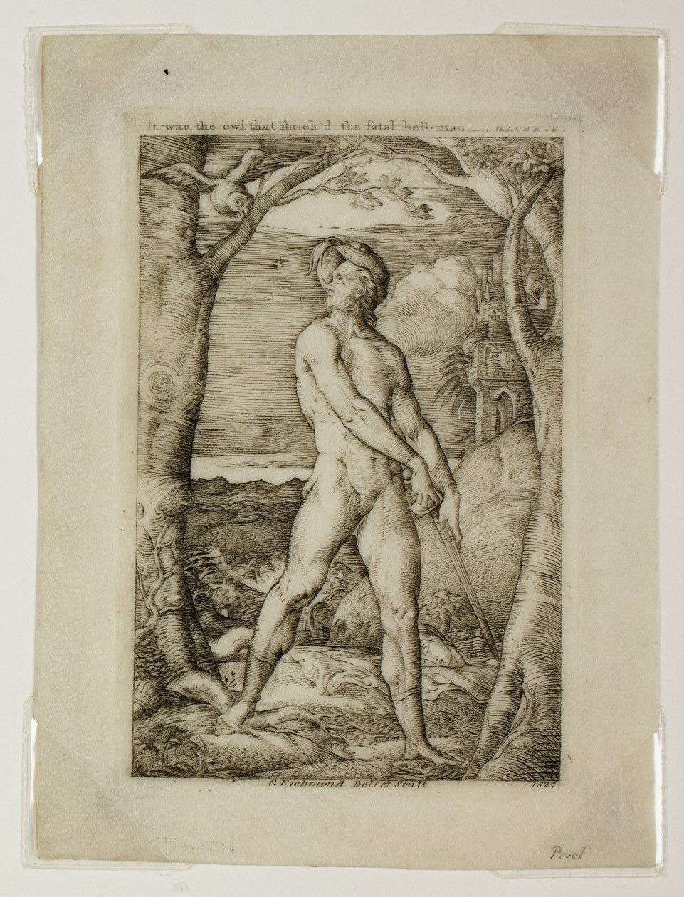 Den ödesdigra Bellman av George Richmond