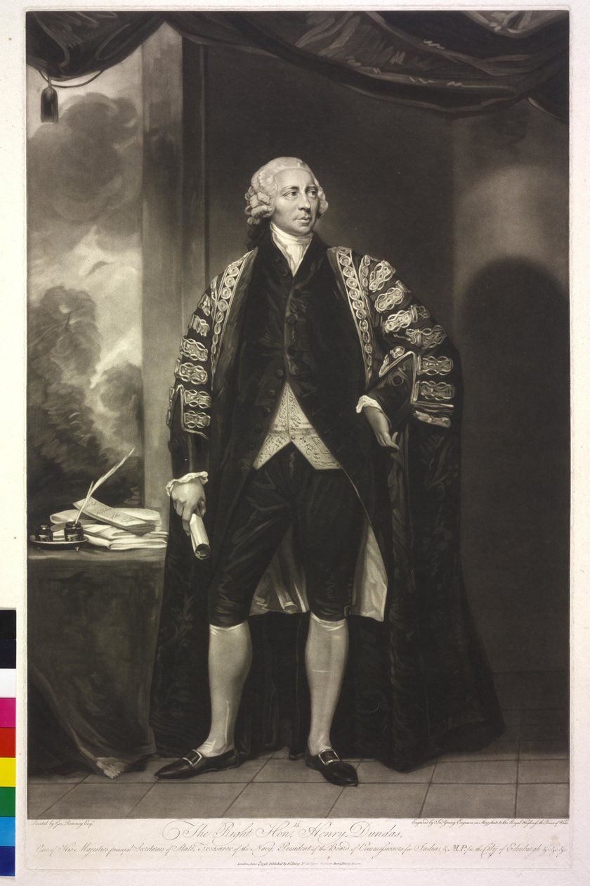 1:e viscount Melville Dundas av George Romney