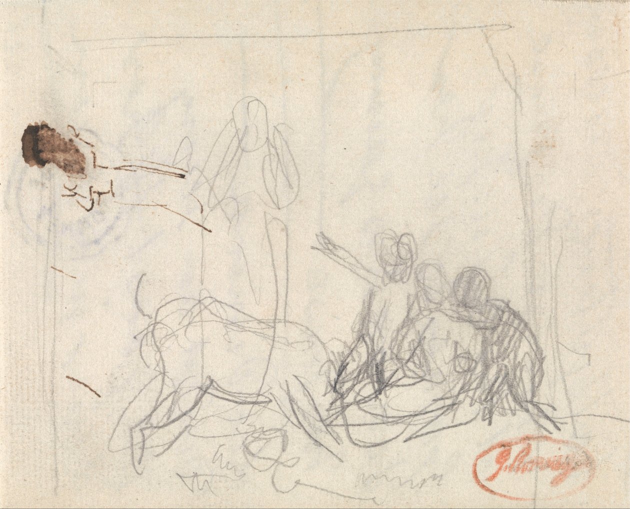 Barn och en get av George Romney