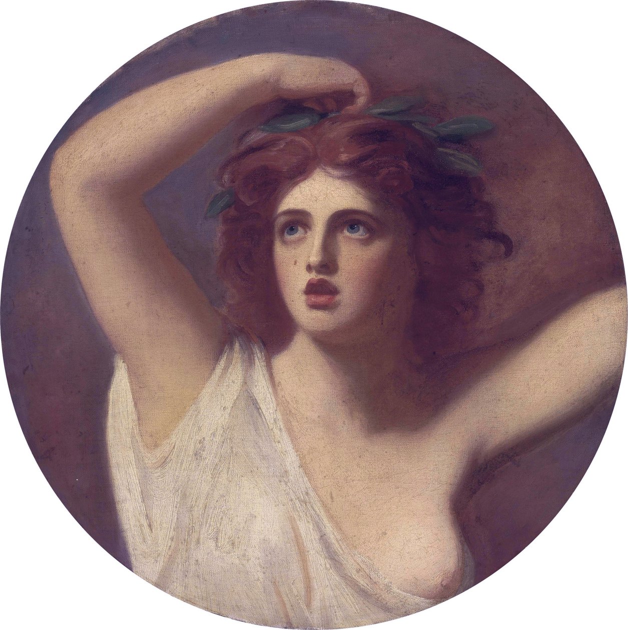 Emma, Lady Hamilton som Cassandra av George Romney