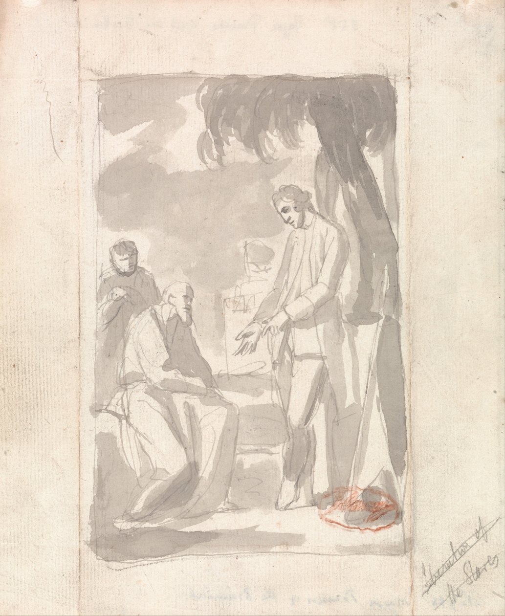 Major Pierson och brahmanen av George Romney