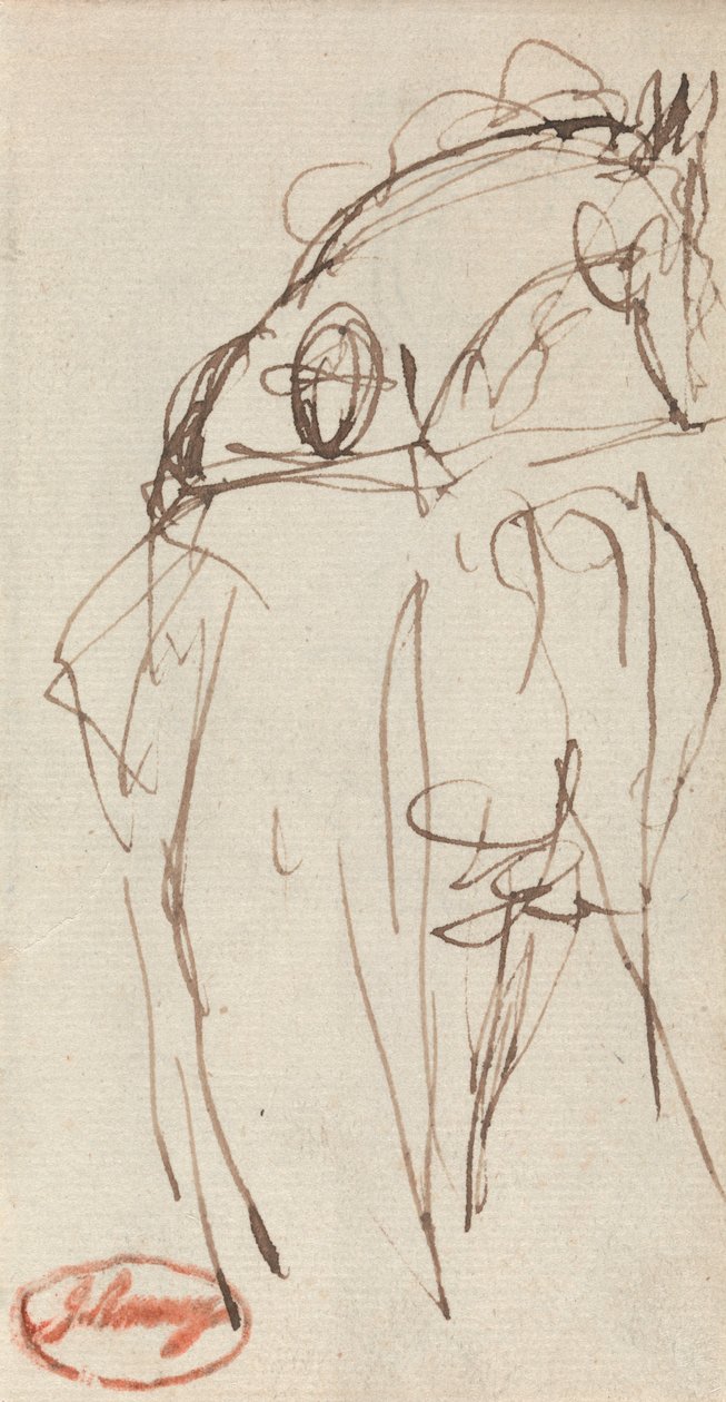 Man och häst av George Romney