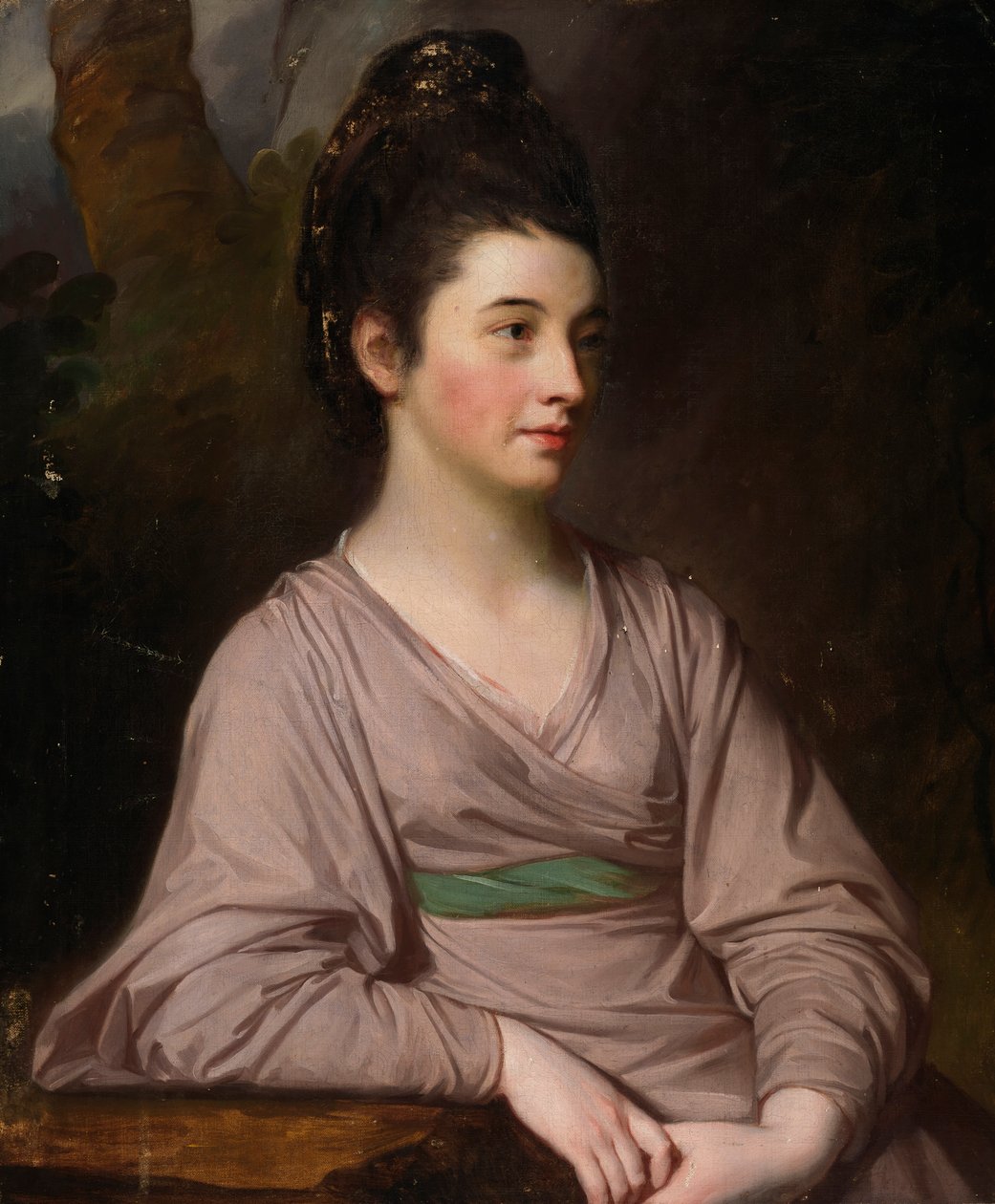 Miss Kirkpatrick, ca. 1772. av George Romney