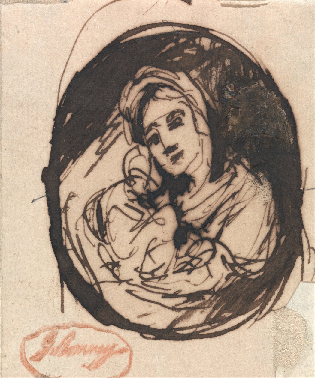 Mor och barn av George Romney