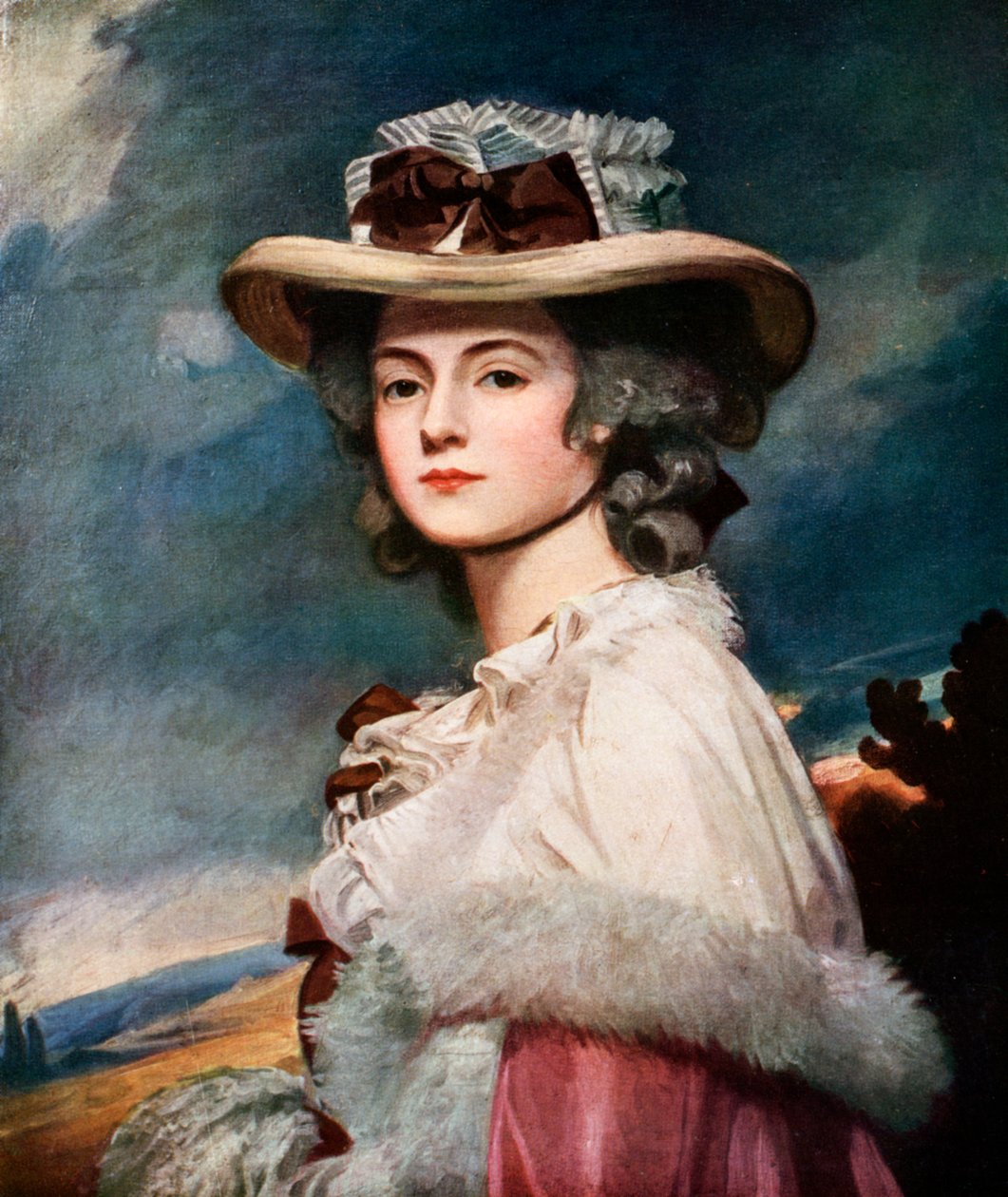 Mrs Davies Davenport, 1782-1784 1926. av George Romney
